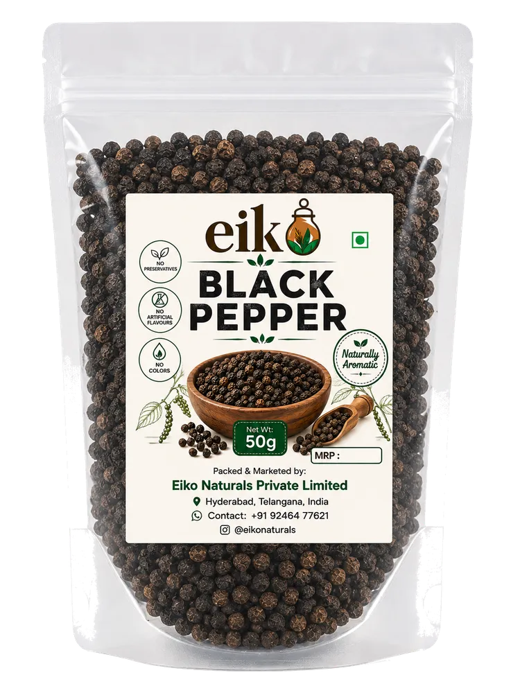 9mm Black Pepper (మిరియాలు / Kali Mirch)